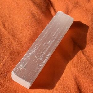 Selenite Charging Wand - Soft White Crystal